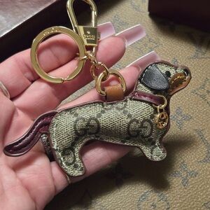 GG DOG PURSE CHARM or KEYCHAIN